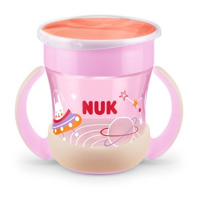 NUK Hrnek na pití Mini Magic Cup Night , 160 ml, růžový