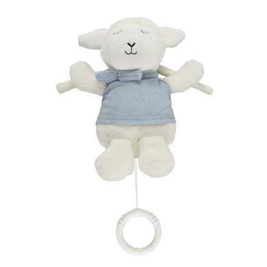 kindsgard Hudební hodiny Sheep slumma blue