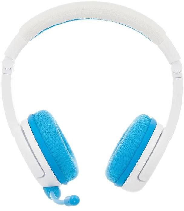 Buddyphones School+, dětská bezdrátová sluchátka s mikrofonem, Bluetooth, modrá (BT-BP-SCHOOLP-BLUE)