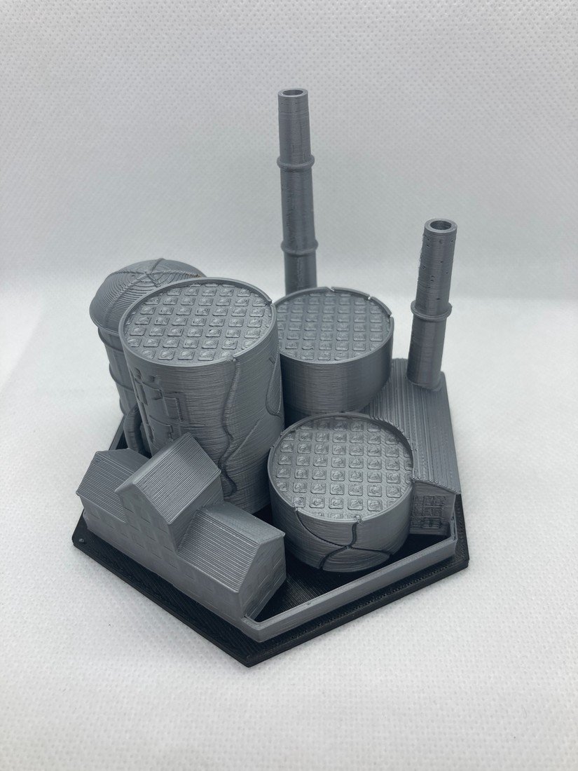 TLAMA games Scythe - 3D továrny Varianta: Scythe - továrna malá