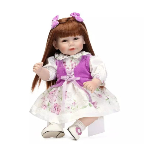 Reborn realistická panenka na hraní Natálka 52 cm