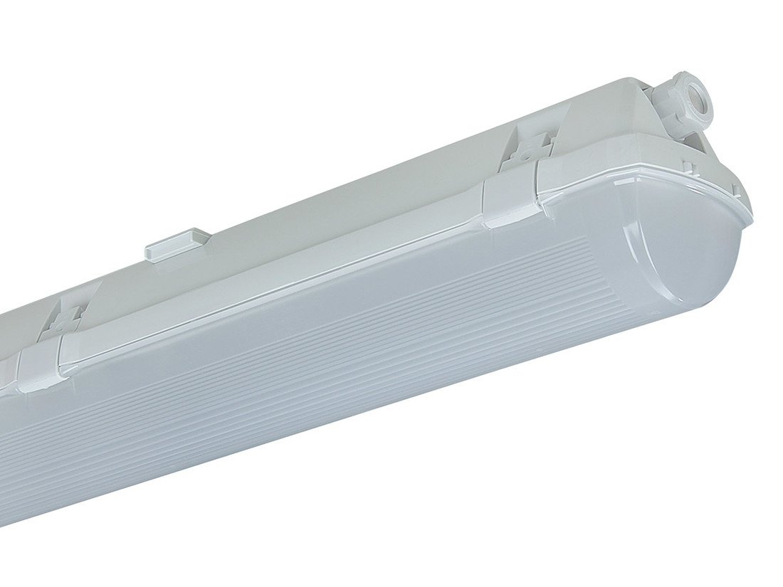 TREVOS LED PRIMA 43W 6400/840 M1H s nouzovým modulem 4000K /65463/ 1.4ft PC IP66 svítidlo průmyslové přisazené náhrada za 3x36W