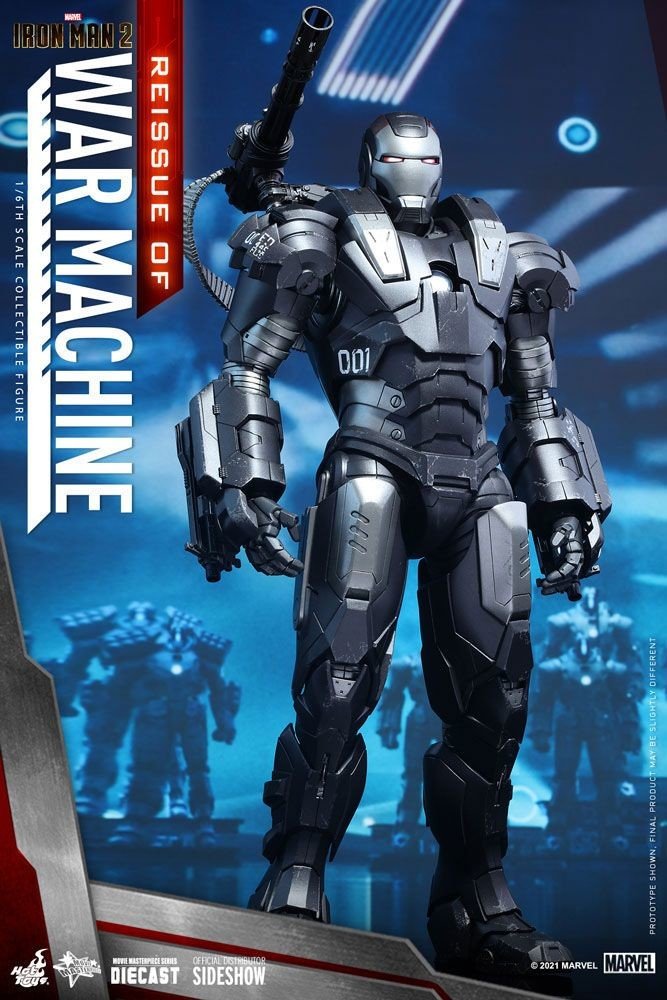 Hot Toys | Iron Man 2 - sběratelská figurka War Machine Movie Masterpiece 32 cm