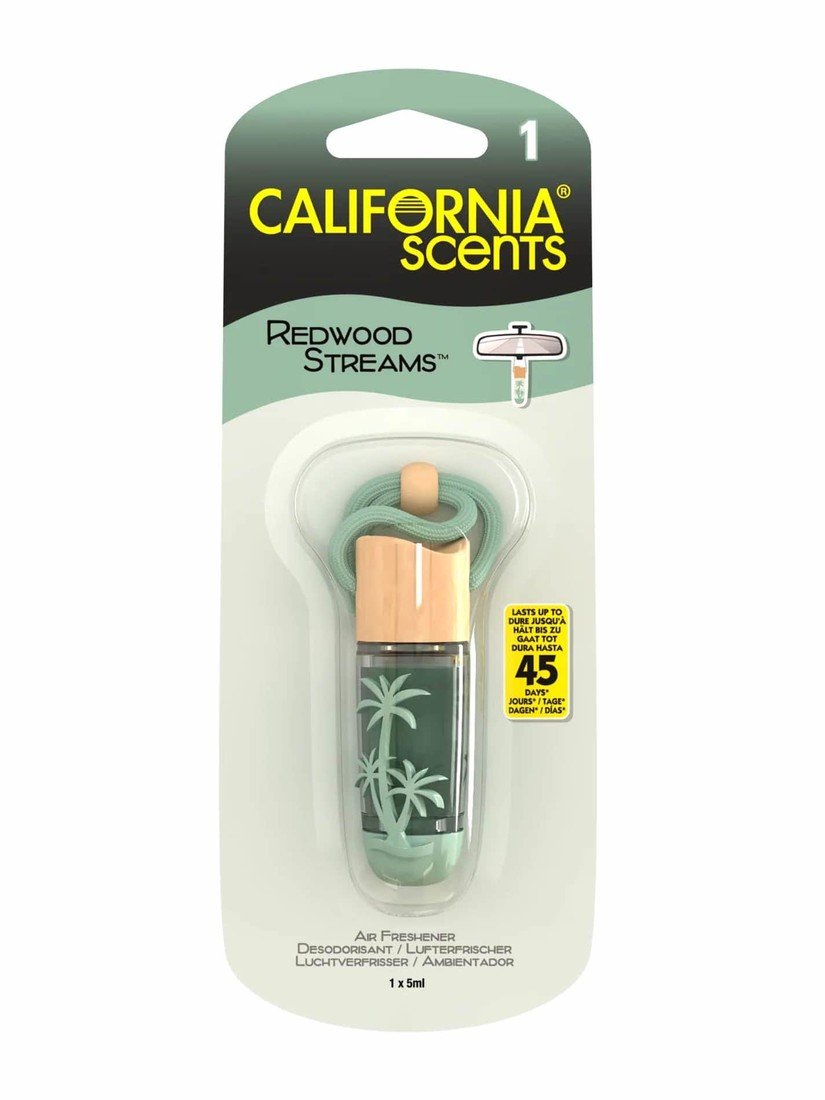 California Scents Hanging Vial - SEKVOJOVÉ DŘEVO 5g