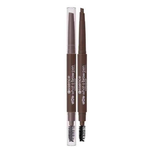 Essence Wow What A Brow Pen Waterproof 0,2 g voděodolná tužka na obočí pro ženy 01 Light Brown