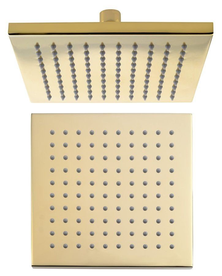 SAPHO Hlavová sprcha 195x195mm, zlato SF316