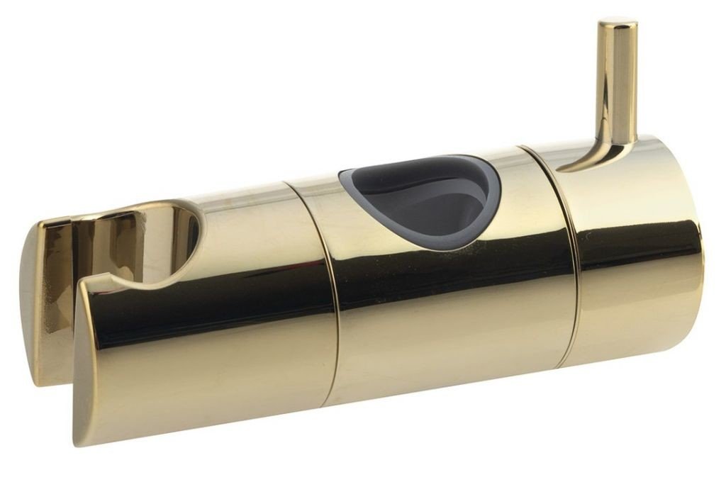 SAPHO Držák pro sprchovou tyč 23mm, ABS/zlato NDSZ139
