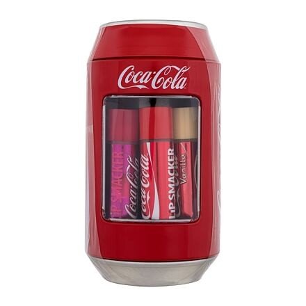 Lip Smacker Coca-Cola Can Collection sada balzám na rty 6 x 4 g + plechová krabička