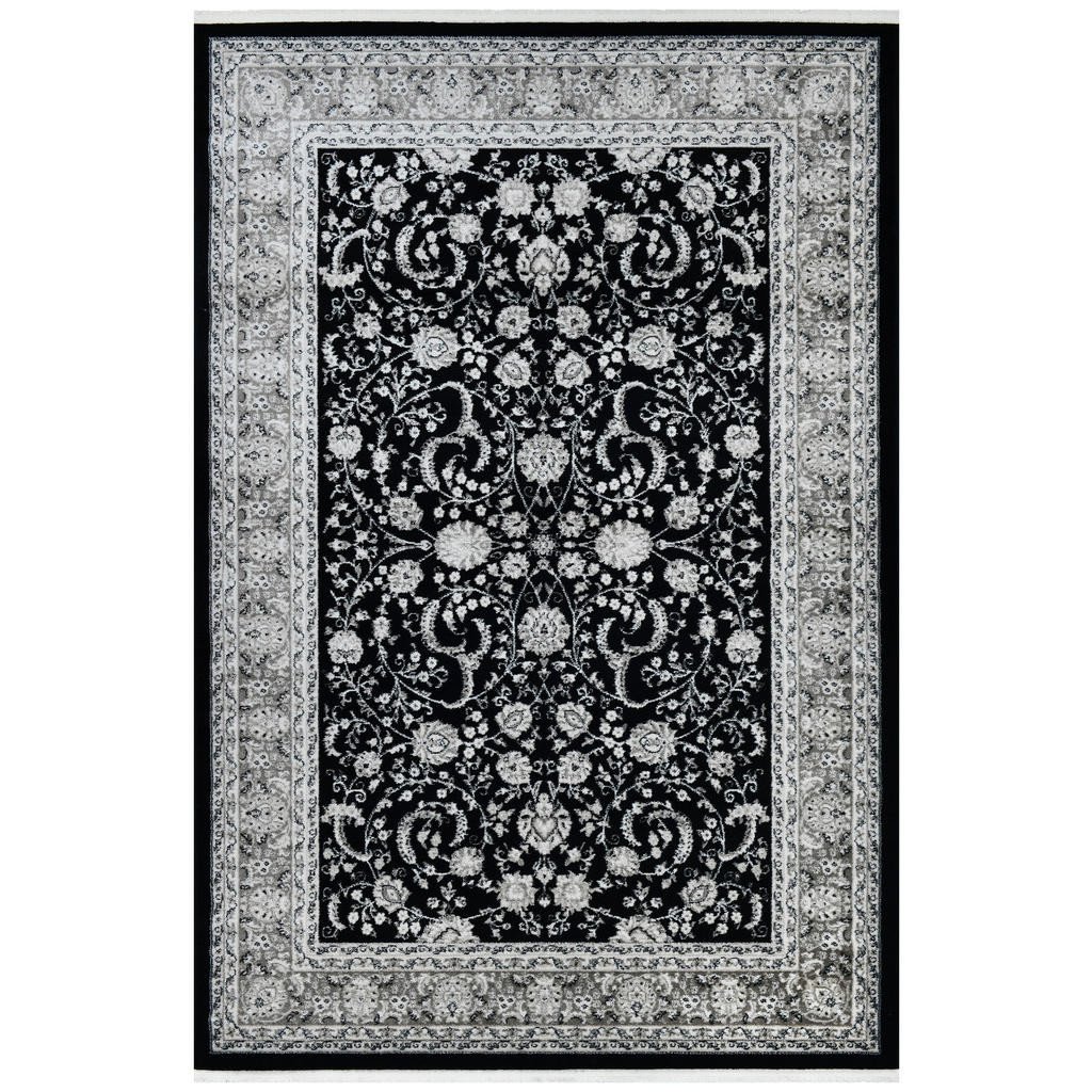 TKANÝ KOBEREC, 240/340 cm, černá