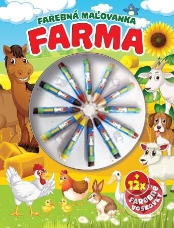 Farebná maľovanka - Farma - Foni book