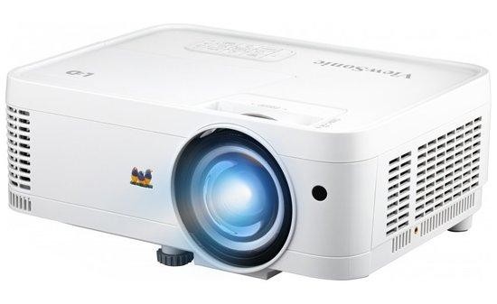 ViewSonic LS550WH /WXGA 1280x800 /DLP LED projektor/ShortThrow/2000 ANSI/ 3000000:1/ Repro/HDMI/RS232 /IP5X/360° projekc