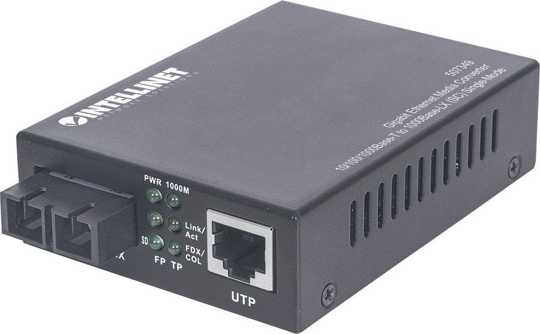 Intellinet 507349 SC Duplex síťový prvek media converter 1 GBit/s