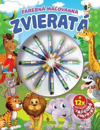 Farebná maľovanka - Zvieratá - Foni book