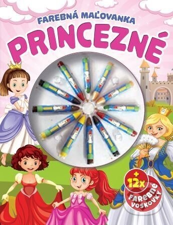 Farebná maľovanka - Princezné - Foni book