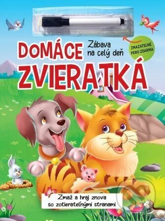 Domáce zvieratká + zmazateľné pero - Foni book