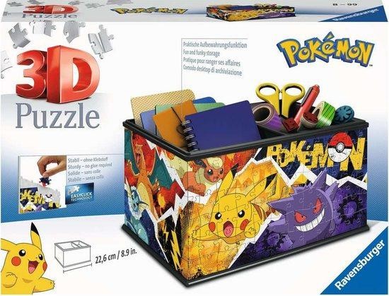 Ravensburger 3D puzzle Úložná krabice Pokémon 216 ks