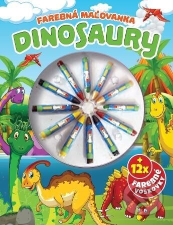 Farebná maľovanka - Dinosaury - Foni book
