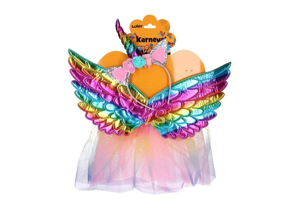 Wiky Set karneval W026057 - jednorožec barevný
