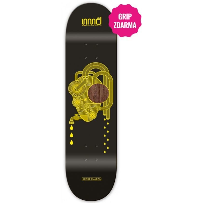 SK8 DESKA NOMAD Flour Yellow - 8.0