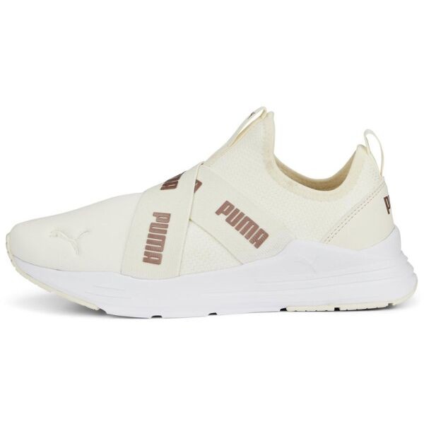 Puma WIRED RUN SLIPON WNS SPACE Dámská volnočasová obuv, béžová, velikost 38.5