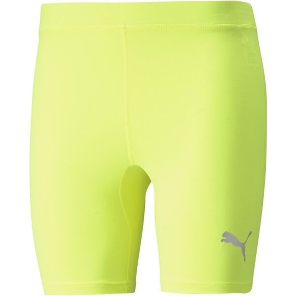 Puma LIGA BASELAYER SHORT TIGHT Pánské kraťasy, žlutá, velikost M
