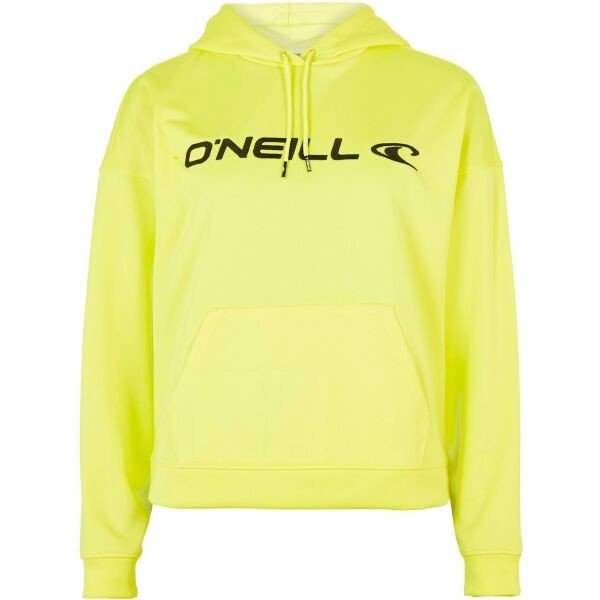 O'Neill RUTILE HOODED FLEECE Dámská mikina, reflexní neon, velikost L