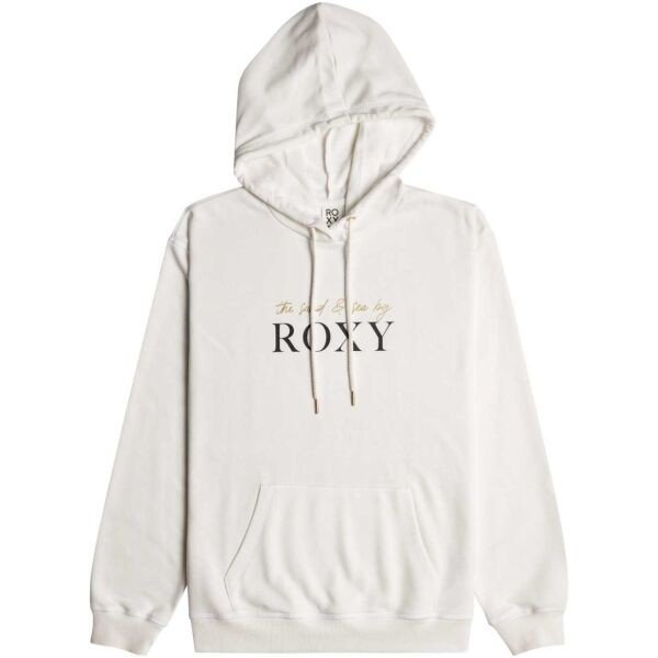 Roxy SURF STOKED HOODIE TERRY Dámská mikina, bílá, velikost S