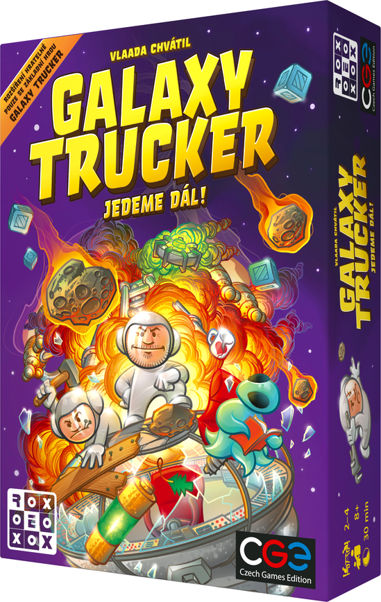 Galaxy Trucker: Druhé, vytuněné vydání - Jedeme dál!