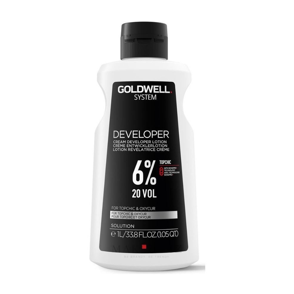 GOLDWELL Goldwell Topchic Developer 20 VOL 6%  1000 ml (black)