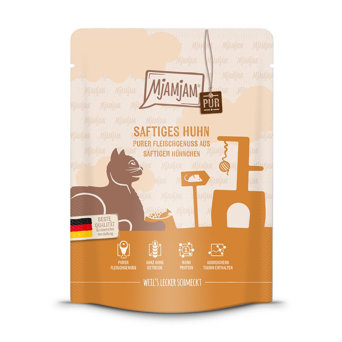 MjAMjAM Quetschie čistý požitek z masa, čisté kuřecí maso 6 × 300 g
