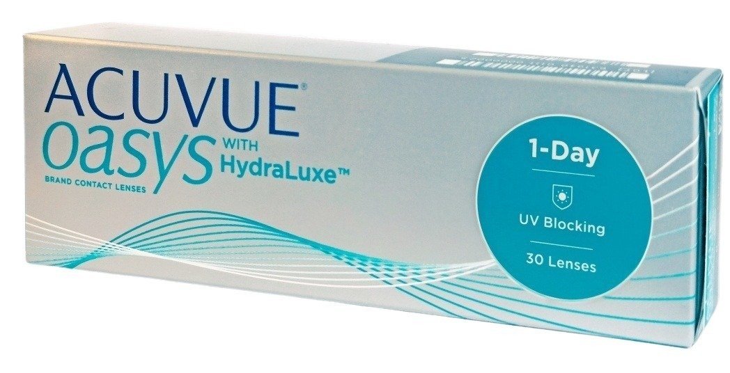 Acuvue Oasys 1-Day with HydraLuxe -1,25D 30 ks