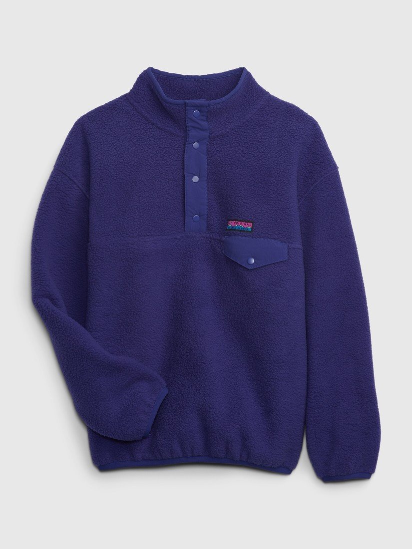 GAP Dětská fleece mikina - Kluci