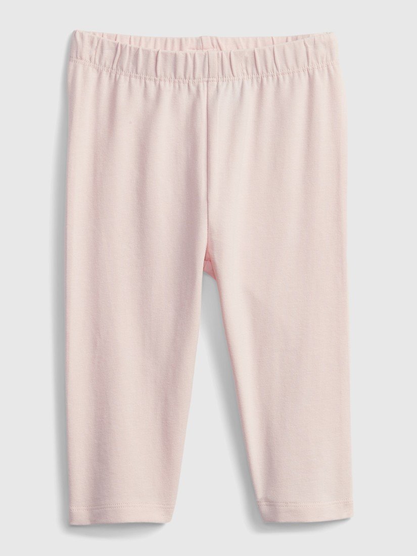 GAP Dětské legíny organic cotton crop leggings - Holky