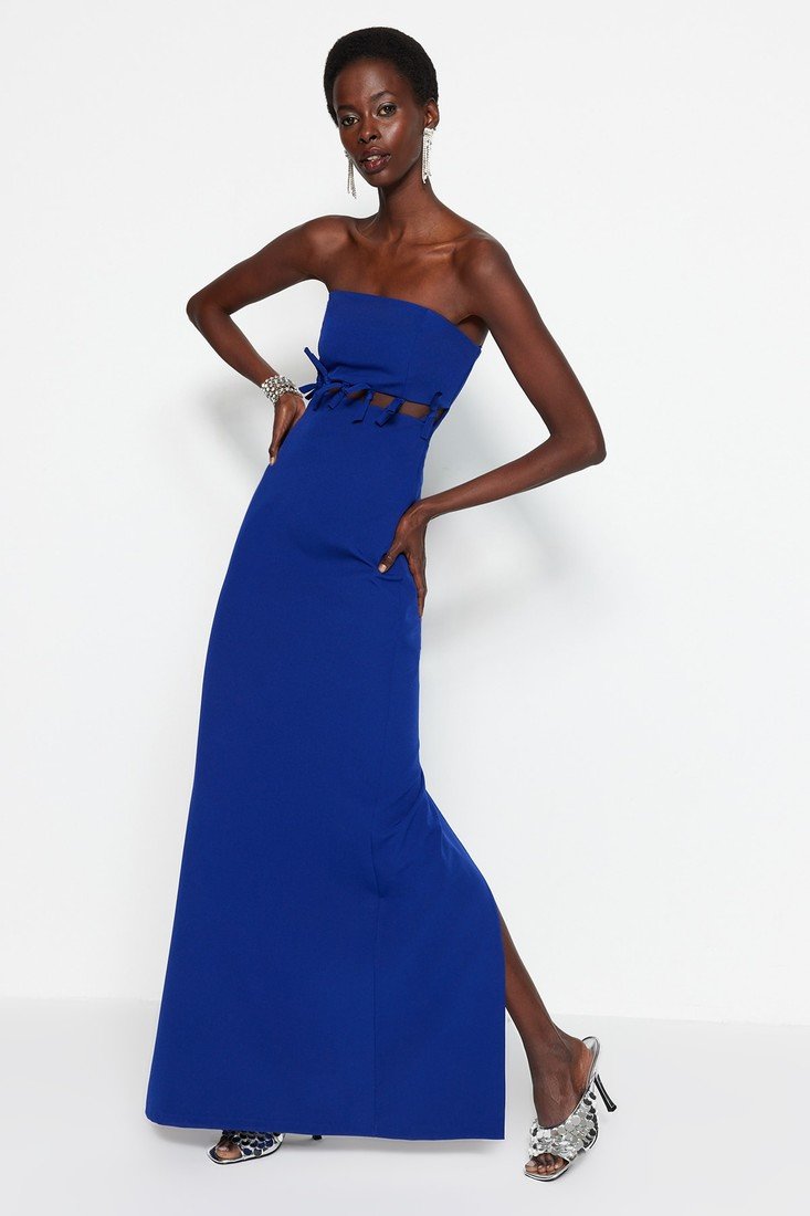 Trendyol Evening & Prom Dress - Navy blue - Shift