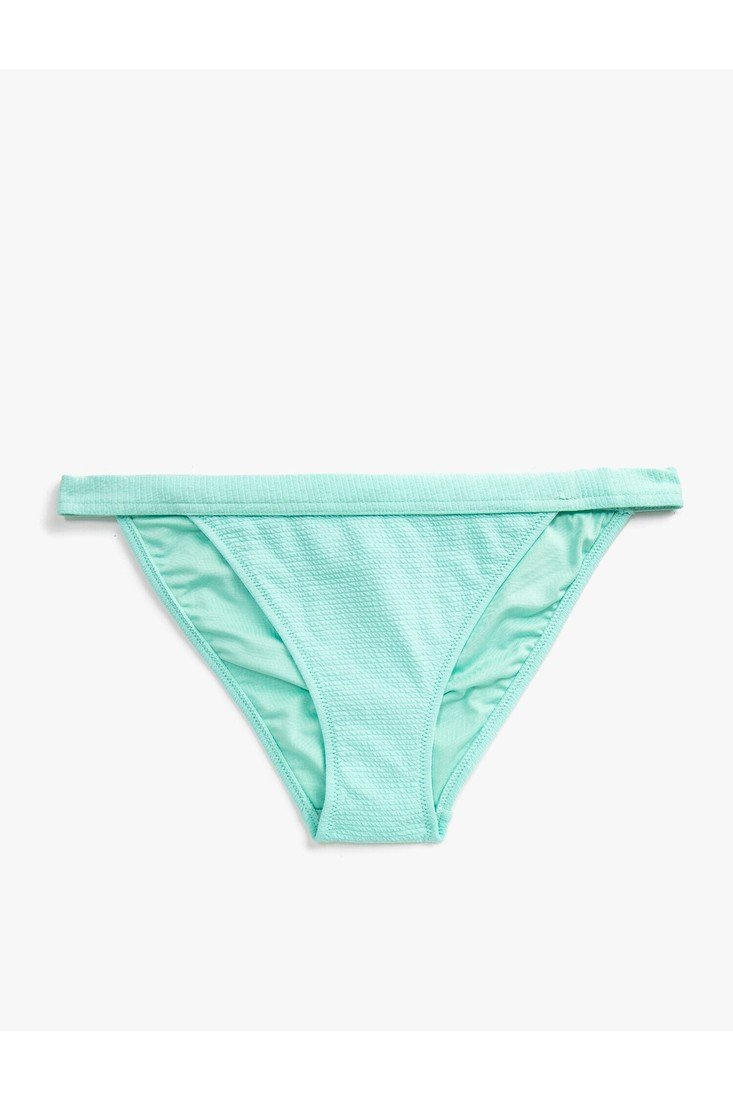 Koton Bikini Bottom - Turquoise - Plain