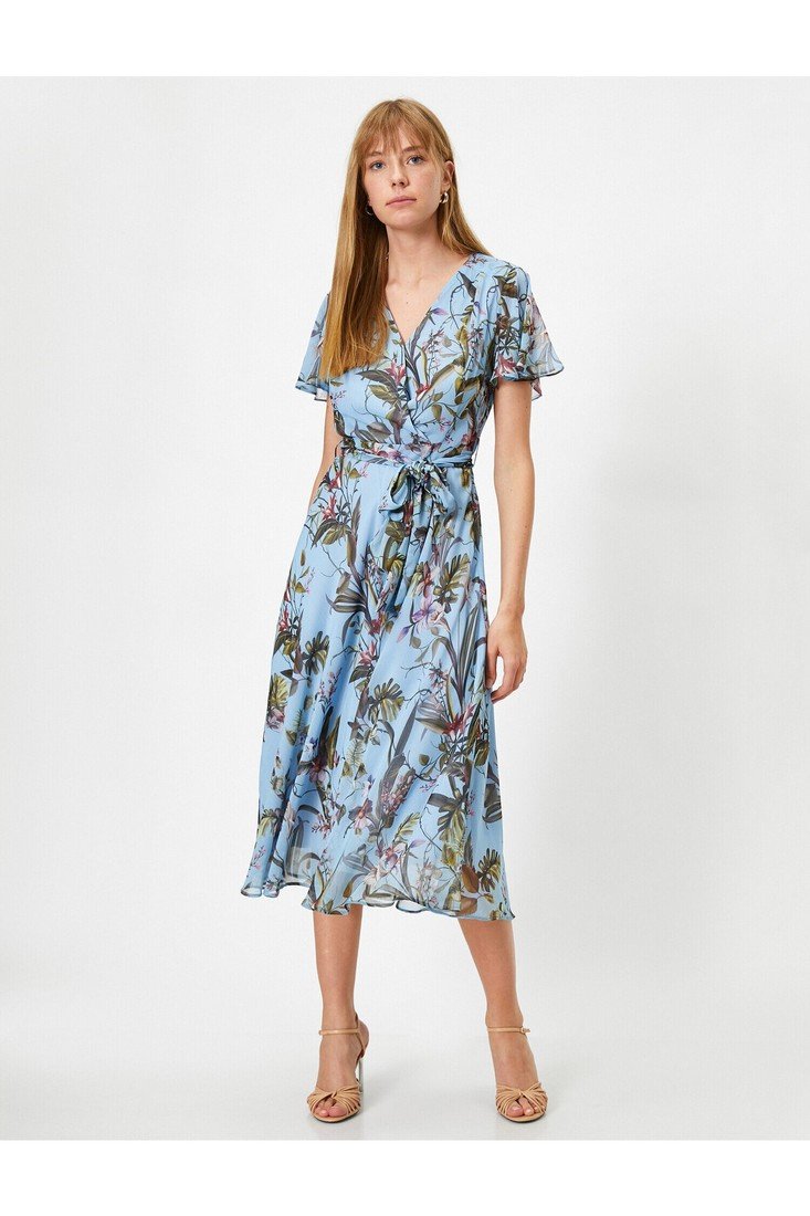 Koton Dress - Blue - A-line