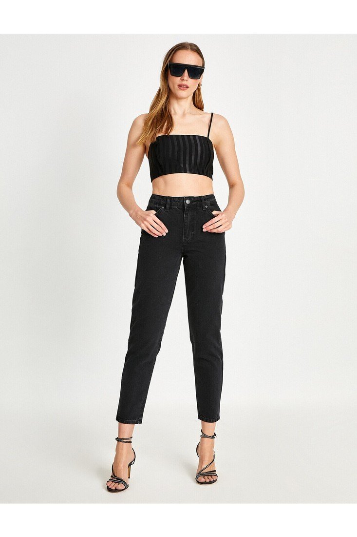 Koton Jeans - Black - Mom