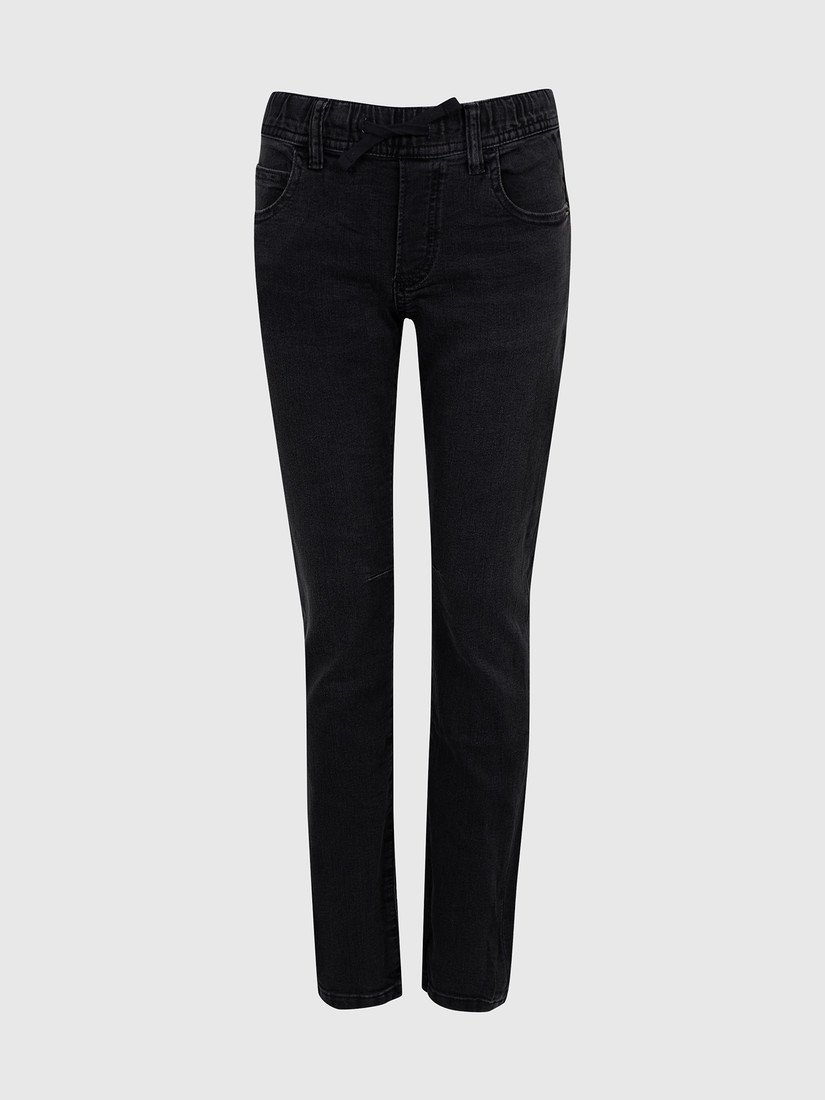 GAP Dětské džíny slim black - Kluci