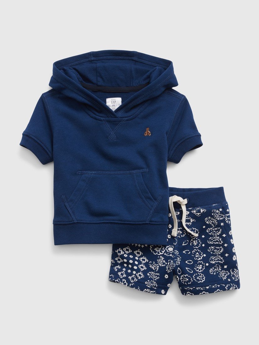 GAP Baby set mikina a kraťasy - Kluci