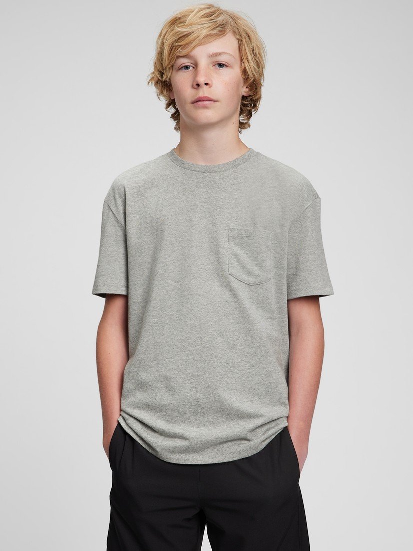 GAP Teen tričko organic cotton pocket - Kluci