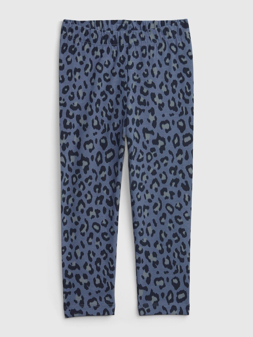 GAP Dětské legíny organic leopard - Holky