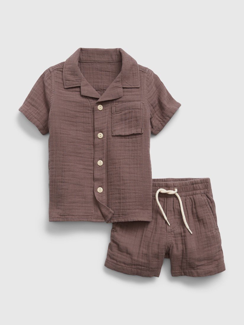 GAP Baby outfit bavlněný set - Kluci