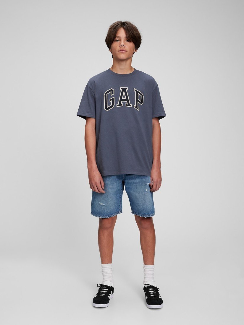 GAP Teen organic tričko logo - Kluci