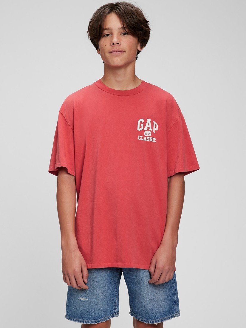 GAP Teen organic tričko logo Classic - Kluci