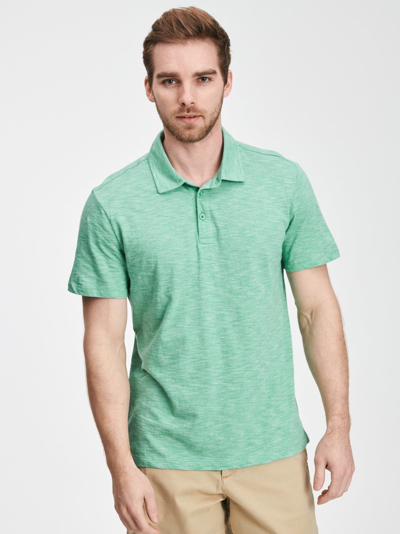 GAP Polo tričko stripe - Pánské