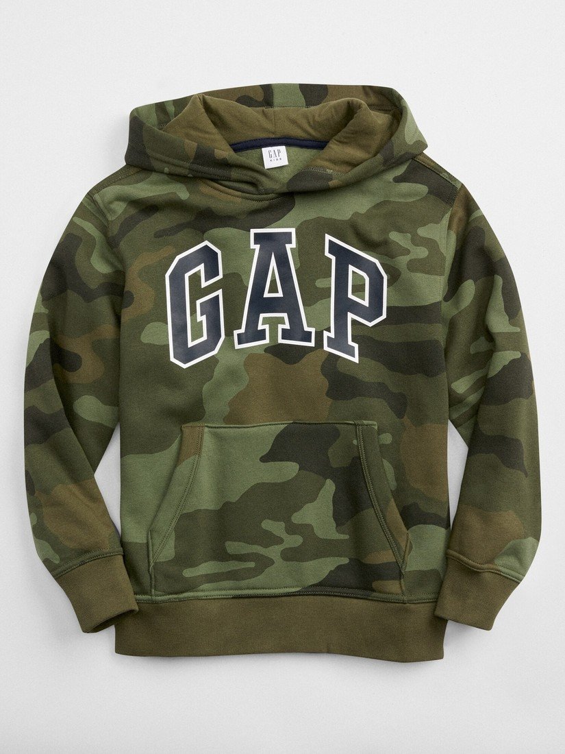 GAP Mikina Logo Hoodie - Kluci