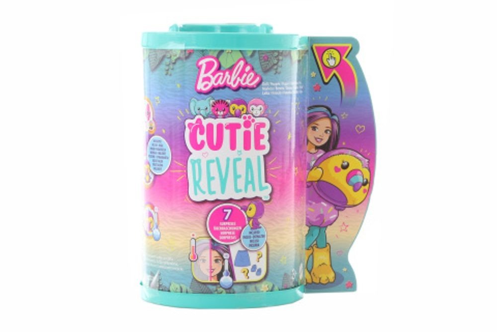 Mattel Barbie Cutie Reveal Chelsea Džungle - Tukan HKR16