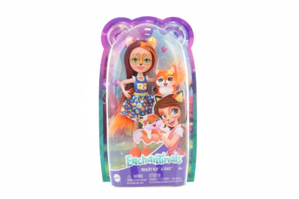 Mattel Enchantimals Panenka se zvířátkem Felicity Fox DVH87