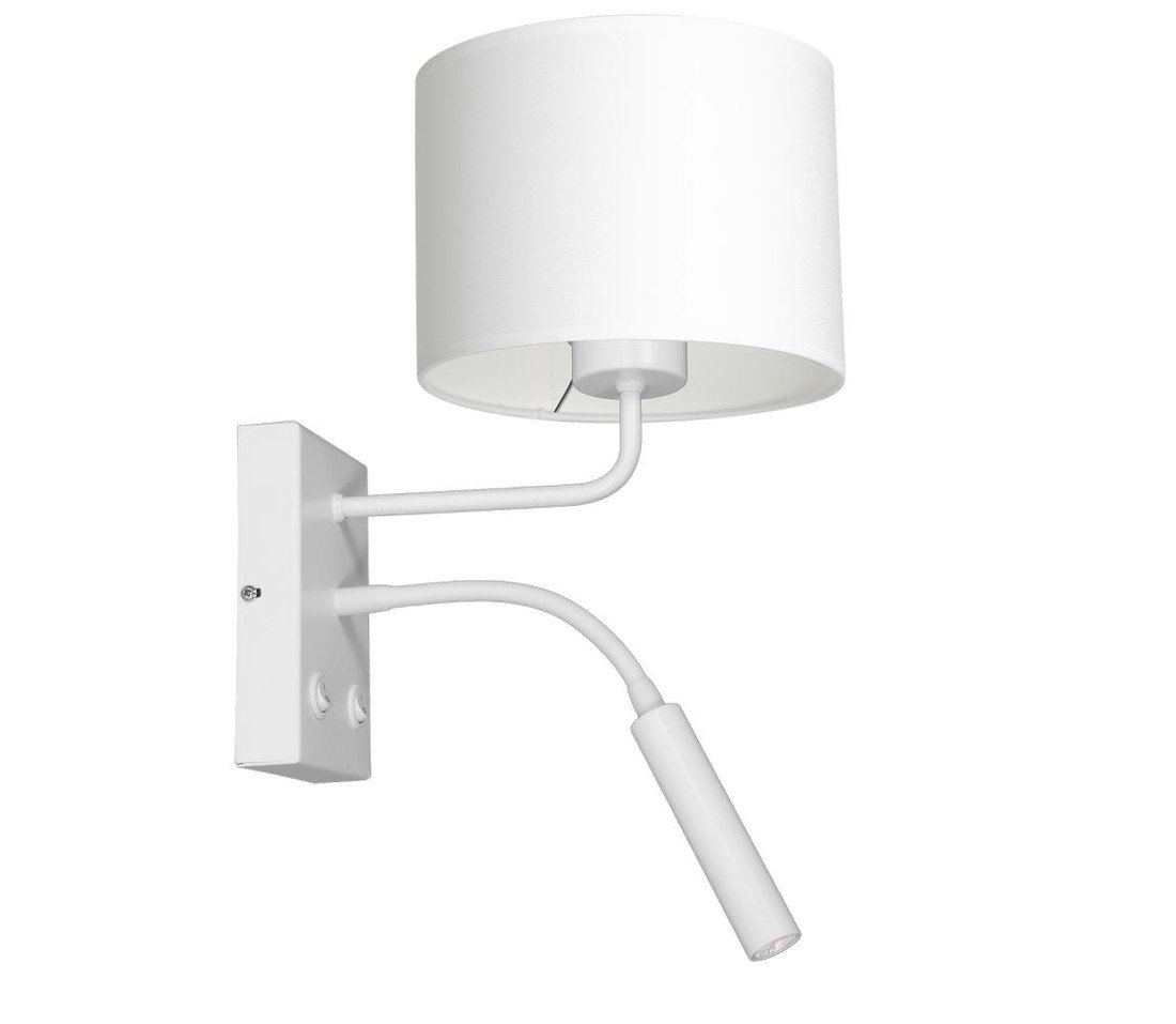 Nástěnná lampa ARDEN 1xE27/60W+1xG9/8W/230V bílá