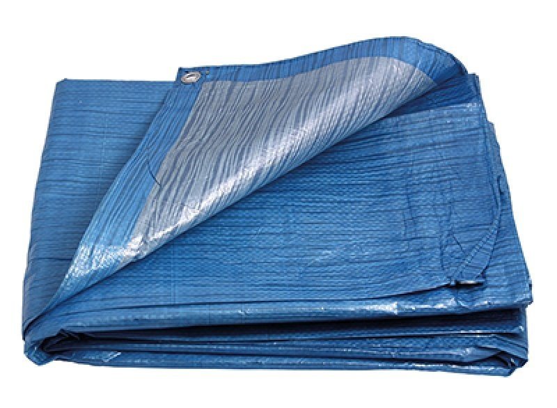 FESTA Plachta zakrývací 5x5m 70g STANDARD modrostříbrná
